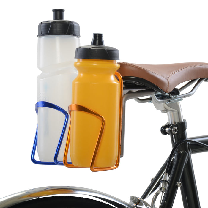 Saddle Mount Water Bottle Cage Mount for 2 Cages