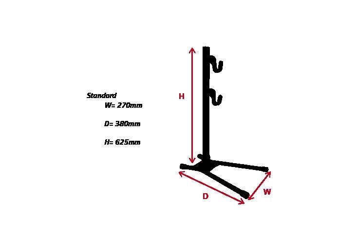 Bicycle Storage and Display Stand